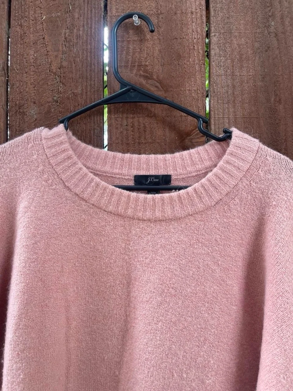 J Crew Super-soft Merino Alpaca Blend Crewneck Sweater Relaxed Fit Sz L